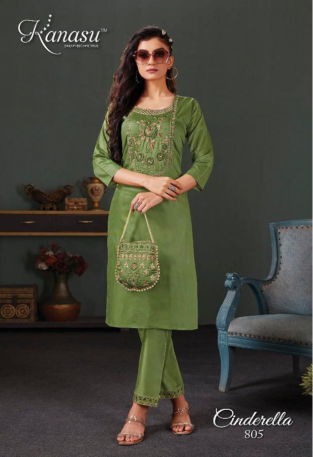 Kanasu Cinderella Kurti With Bottom Catalog
